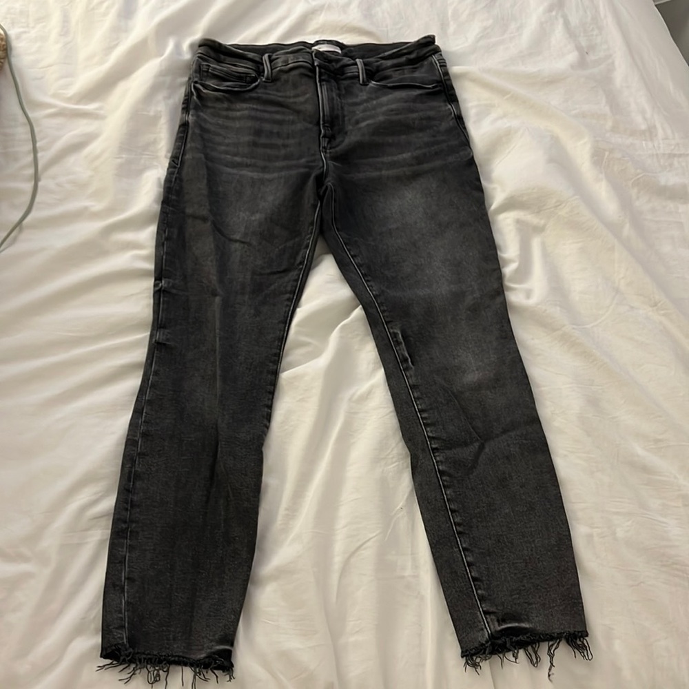 NWOT Good American black jeans